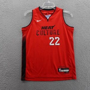 Nike Jimmy Butler Jersey‎ Large Red Basketball Youth Miami Heat City Edition 22